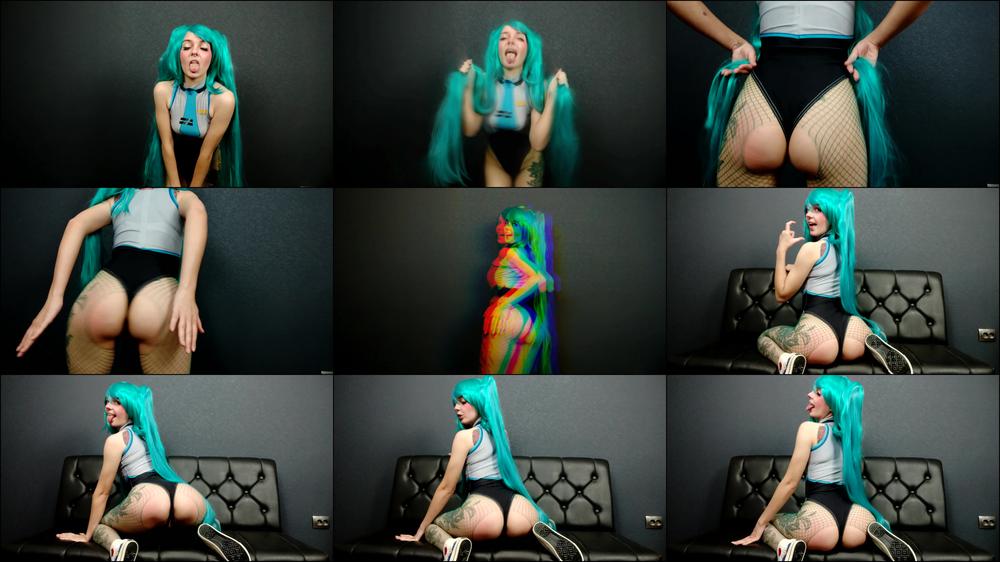 Hatsune Miku - Ahegao and Ass Shaking - Dec 5, 2021