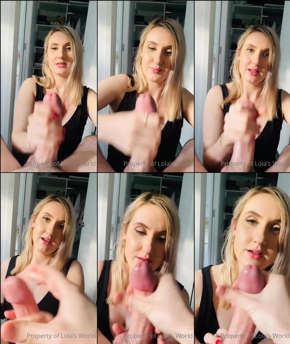 lolablakevip 18 05 2022 2459675025 POV of me milking you 