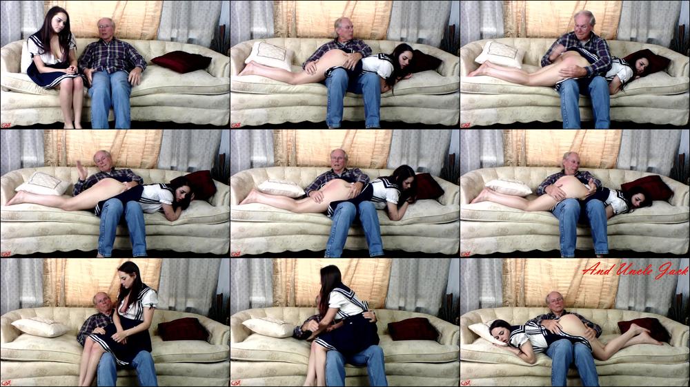 Uncle Jack Spanks My Bare Bum