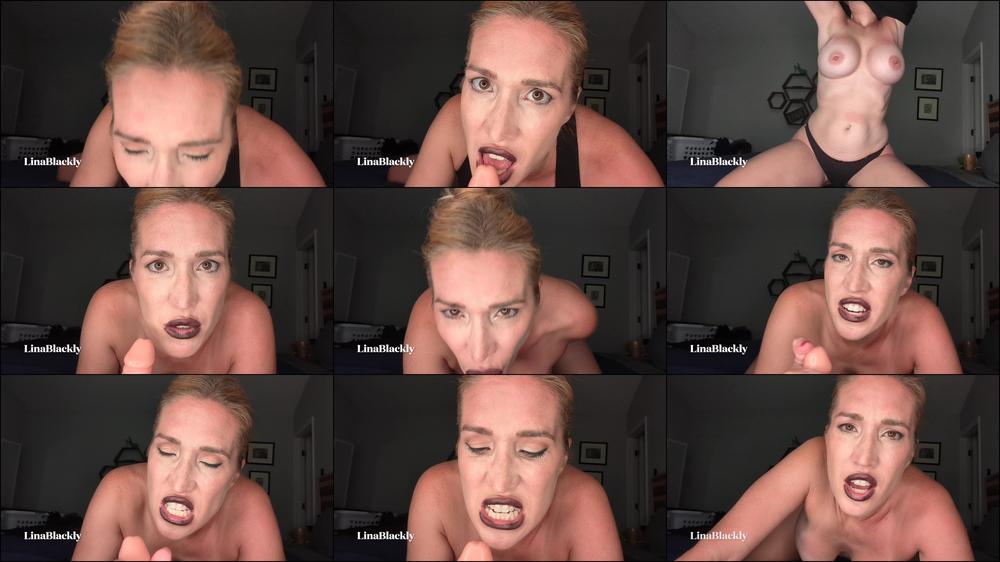 Small Cock Gets a FemDom Blow Job