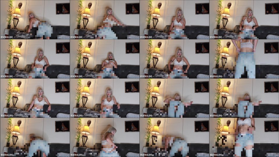 Beatrixlove Censored Jeans