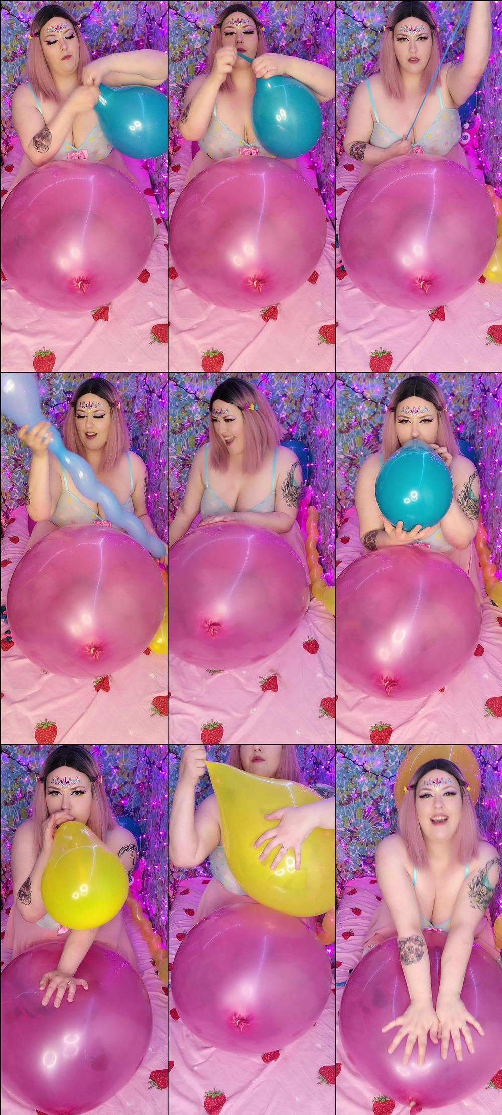 BBW blows balloons on banner loon - November 29, 2021