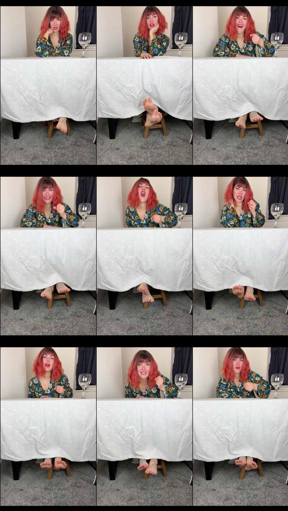 JOI Over My Bare Soles On A Date - March 29, 2024