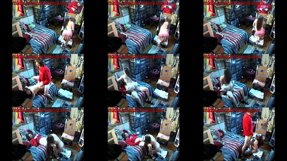 Spycam of me & Melanie Hicks shoot