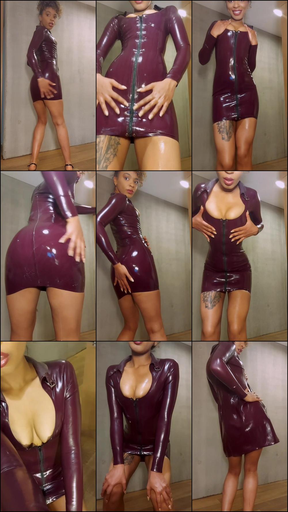 Purple Latex Tease | MahoganyQen