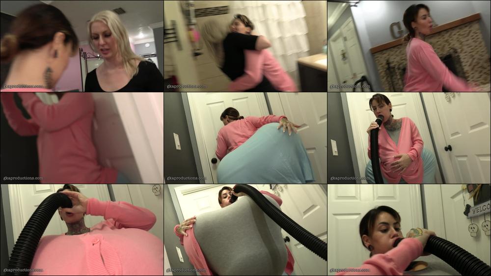 Lady Velvet Inflates Until She Explodes