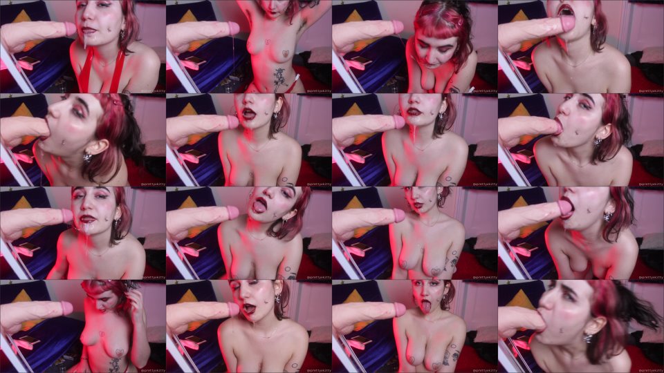 Dominatrixvera Rough Blowjob Gagging Drooling