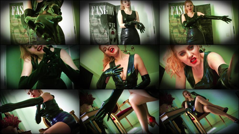 Goddessceline Ducking My Latex Gloves