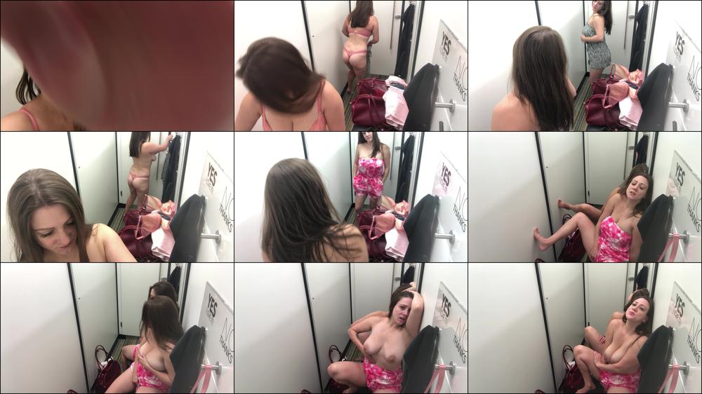 Cumming in the Fitting Room
