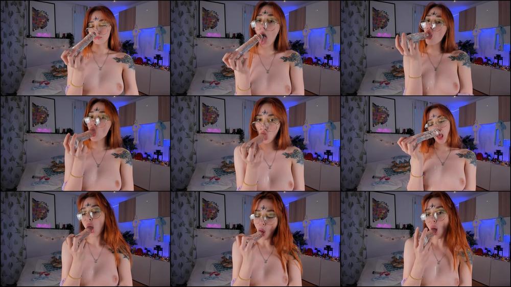 Sloppy Bj with glass dildo - Jan 31, 2023