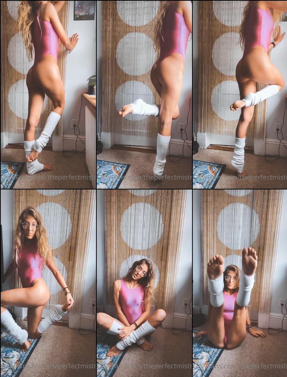 theperfectmistress 01 05 2020 270172027 FULL 2 minute video posing in my sexy 80âs gymnastics outfit 