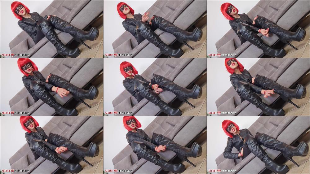 The Secret Perversion - Mistress Keope: Boots Joi - 4K