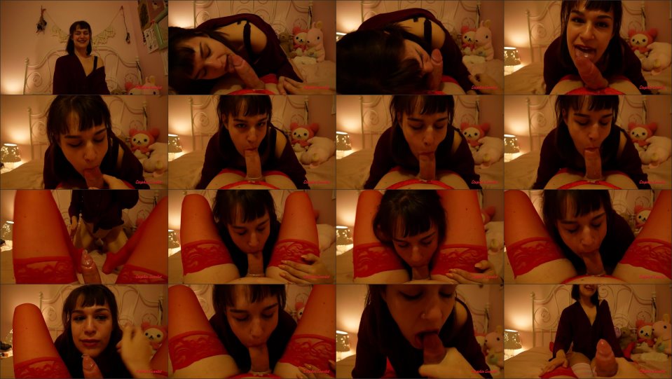 Stephie Scarlet Pretty Pink Bedroom Pov Bj