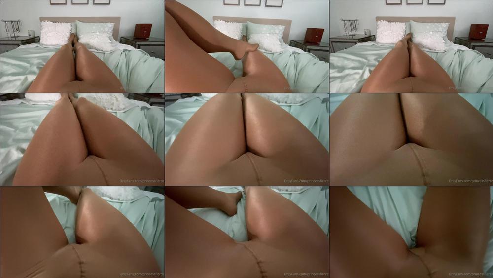 princessfierce 03 06 2020 388251522 Pantyhose leg and pussy tease 