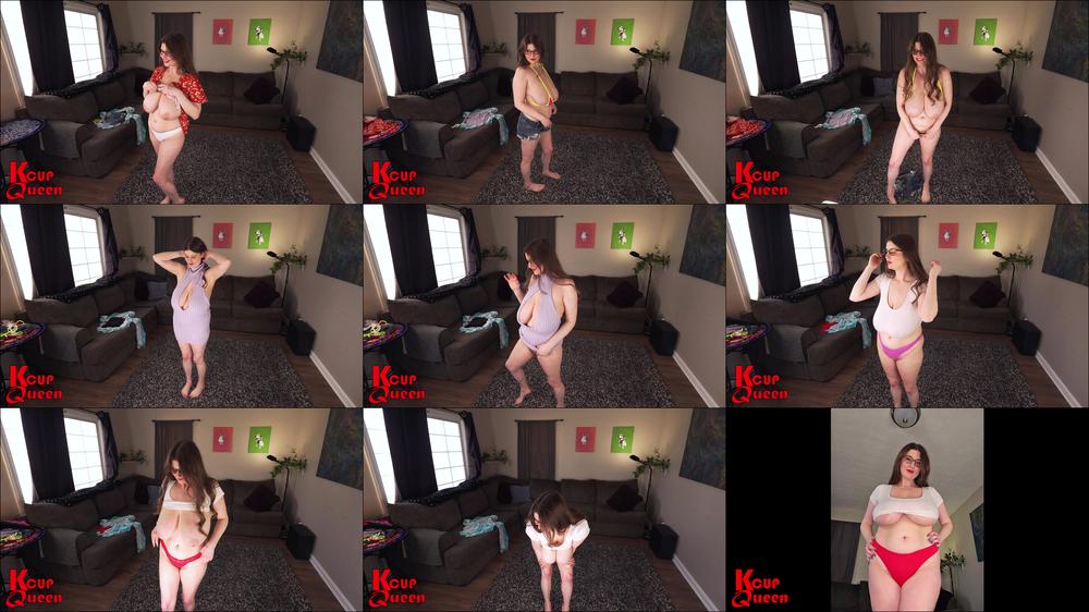 Thong Try On Photoshoot BTS 4K