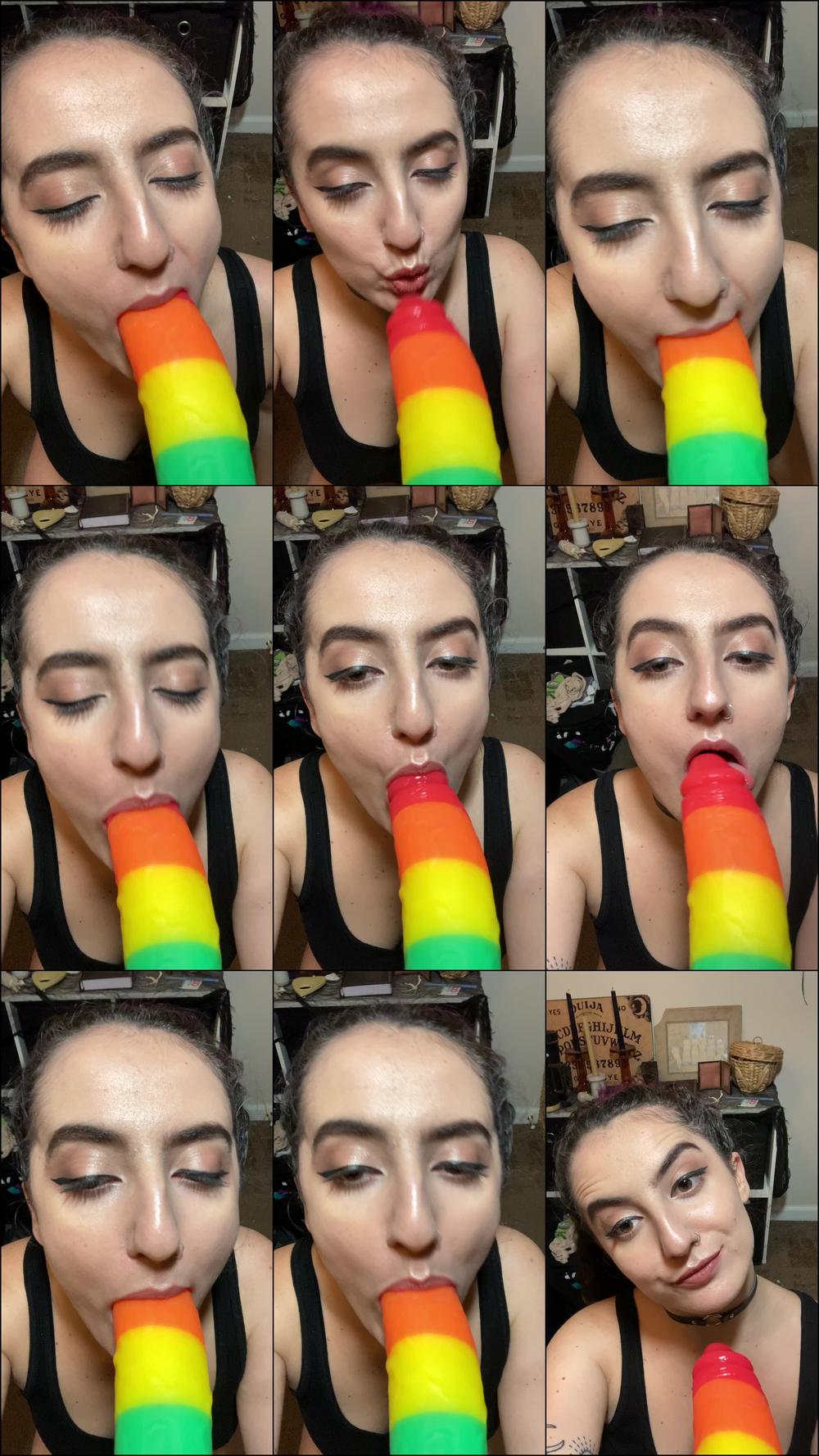 Sucking Your Rainbow Cock