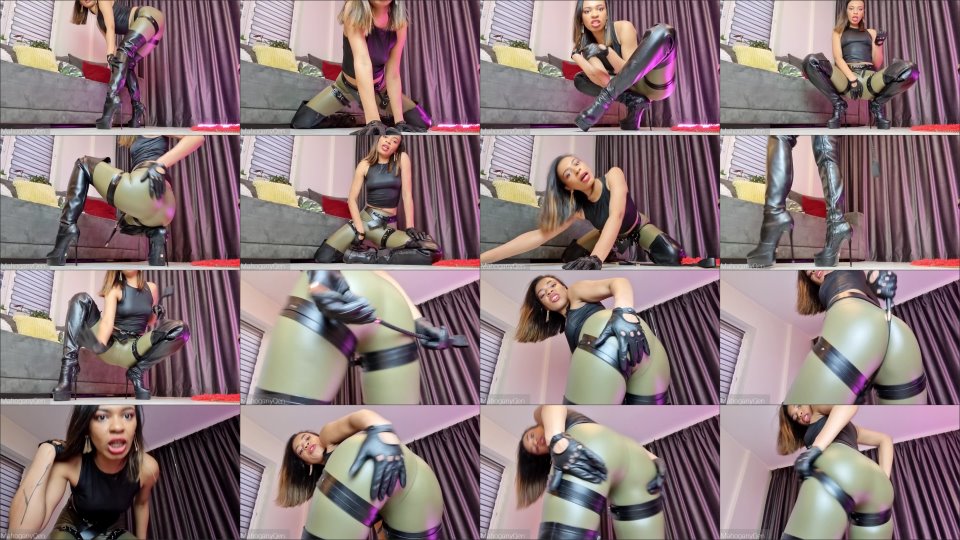 Mahoganyqen Lick Clean My Leather Ass Pov
