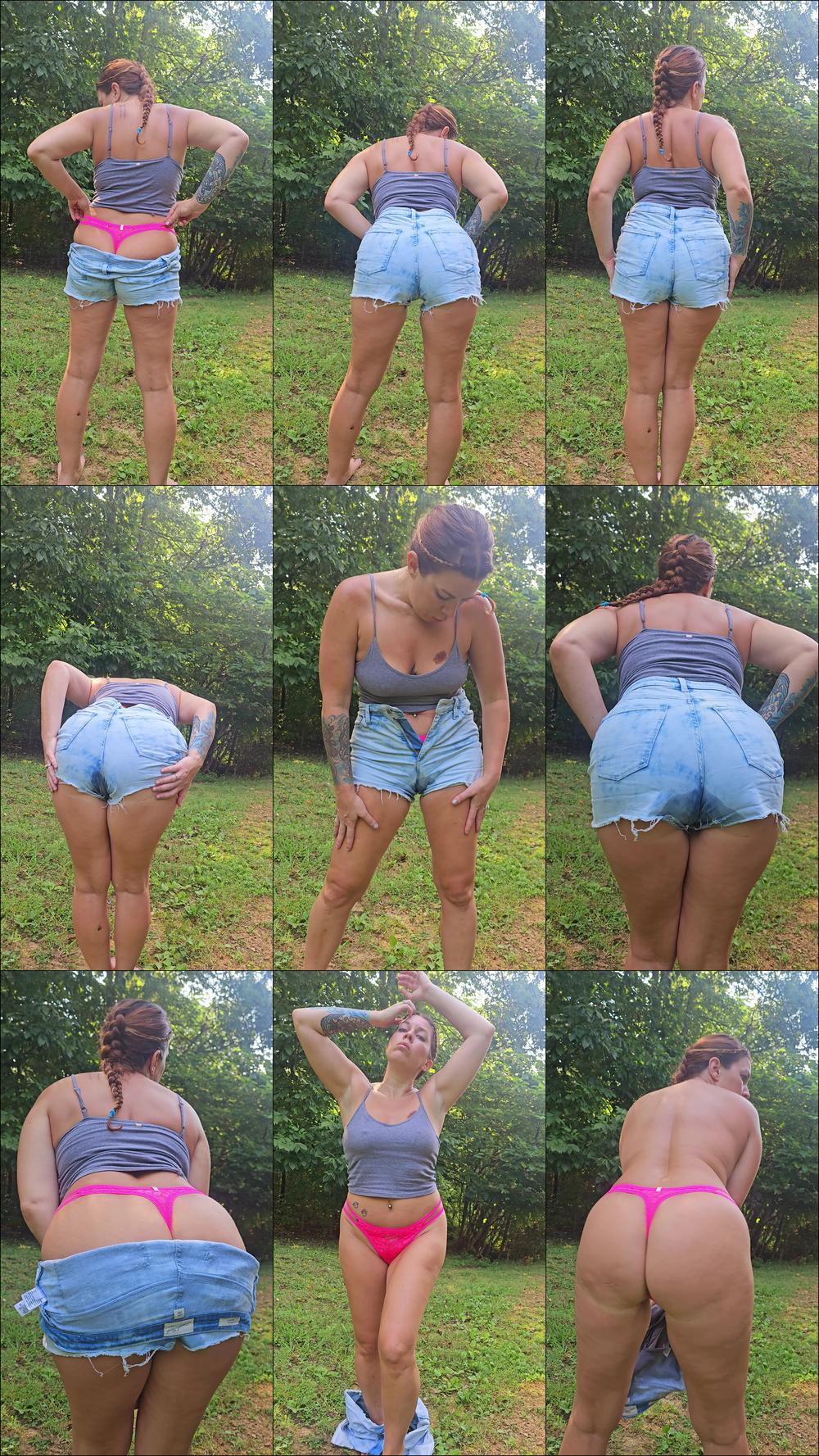 Pissing in My Jean Shorts