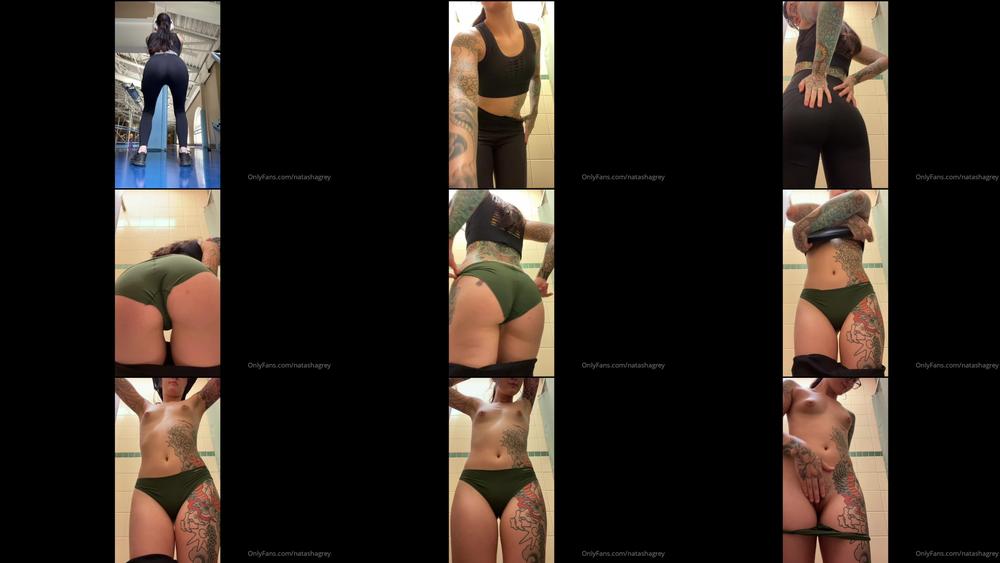 hellcat_nat 01 09 2020 815579441 I've always wanted to sneak a dildo into the gym and fuck myself in the showers, and today