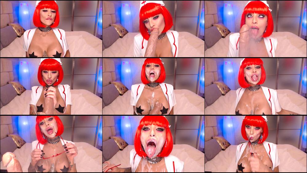 Nurse Blowjob and lots of smoke - April 03, 2023