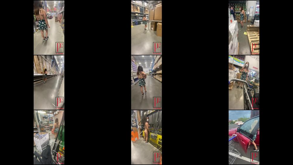 NAKED at the HW Store AGAIN!! - Stream