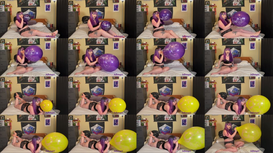 Inflatagirl B2P Two 17Quot Anime Balloons