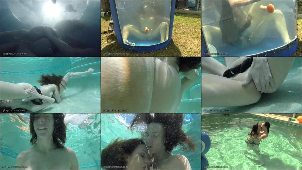 Underwater Lesbian Fun PART 3 Swim Sex