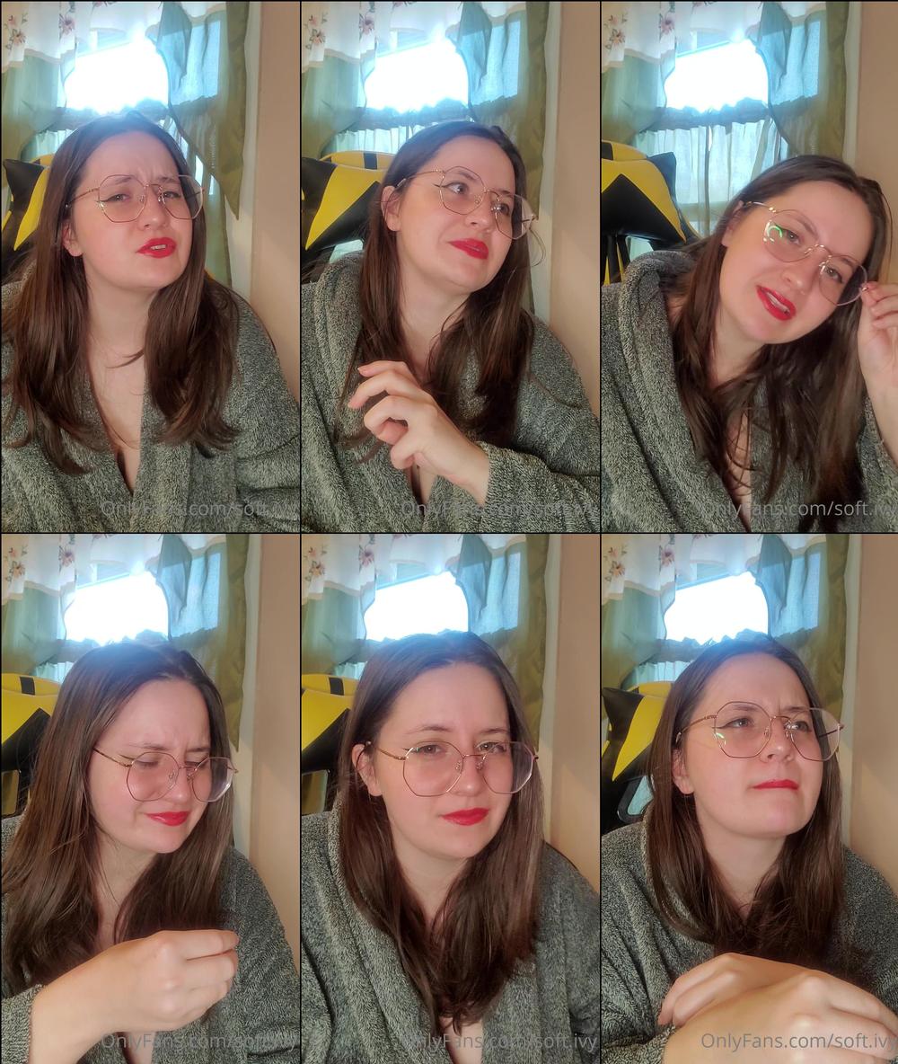soft.ivy 15 04 2022 2425425374 a random non nude 10 minute long faq. very impromptu so don t feel like you much watch 