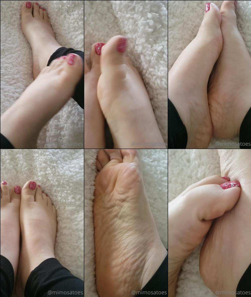 mimosatoes 04 01 2021 2001400372 Toe wiggles and rubs 