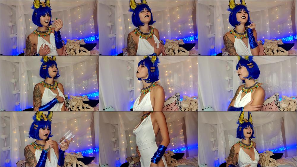 Ankha Swallows Sacrifices! Softvore/Neck