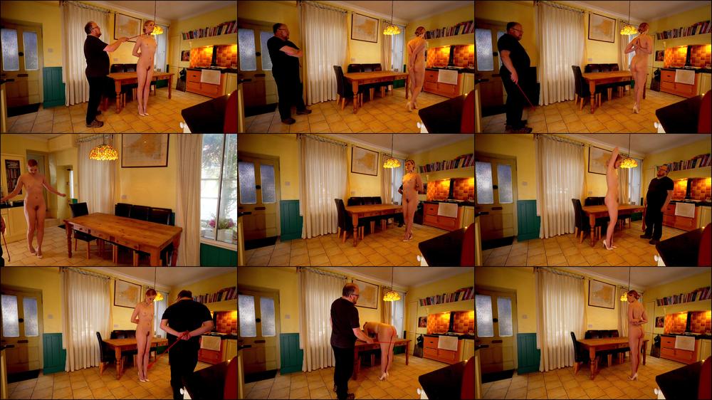 Ariel Anderssen Slaves Posture Training In Heels