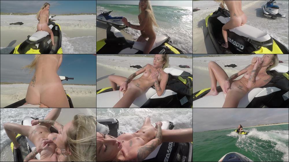 Ashlynxdiamond Public Dildo Fuck On Jet Ski 2018 02 09