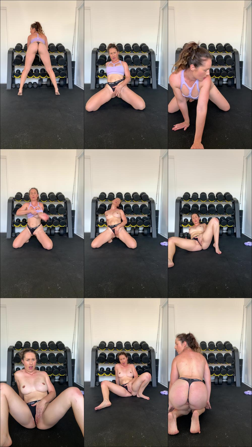Striptease In The Gym