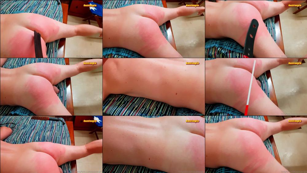 aussiecple 1051647343 part 1 of 5 point of view bum thrashing with mr a bent over the bed 1