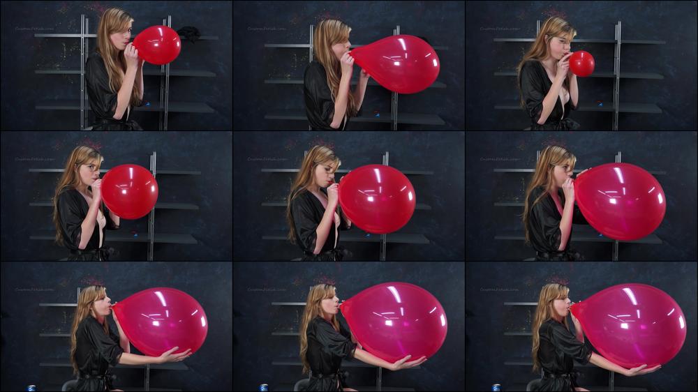 Leia Blow Pops 2 Balloons WMV