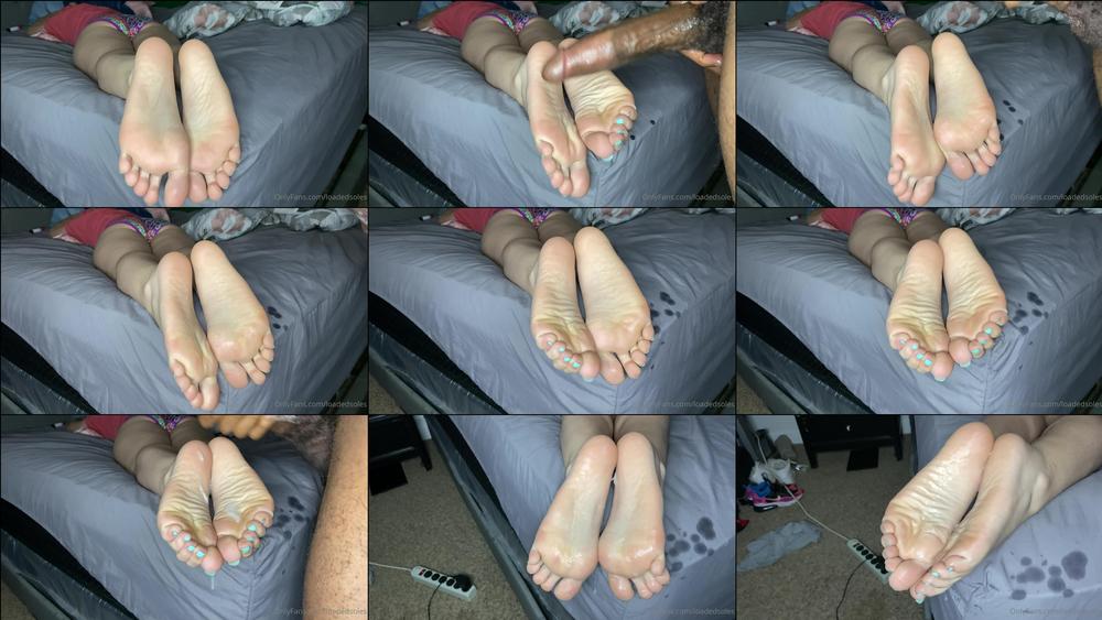 loadedsoles 27 05 2021 2120109070 warm cum bursted and rubbed over my wrinkled soles watch my feet as they drench 