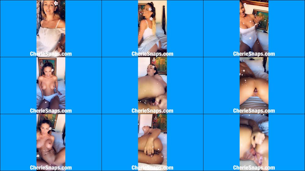 Cherie DeVille DPs herself