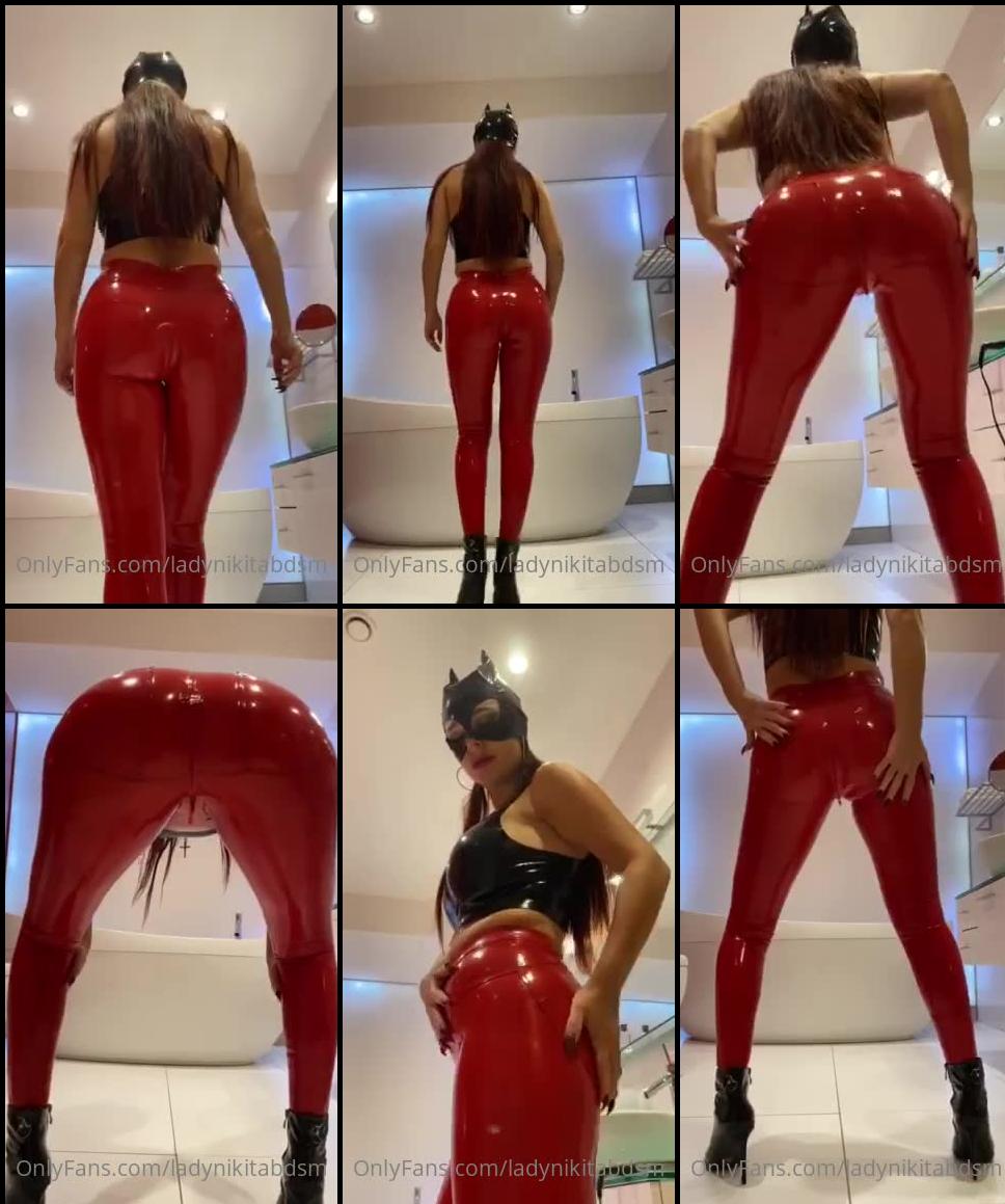 ladynikitabdsm 01 03 2021 2044002976 very sexy video in red latex leggings watch lady