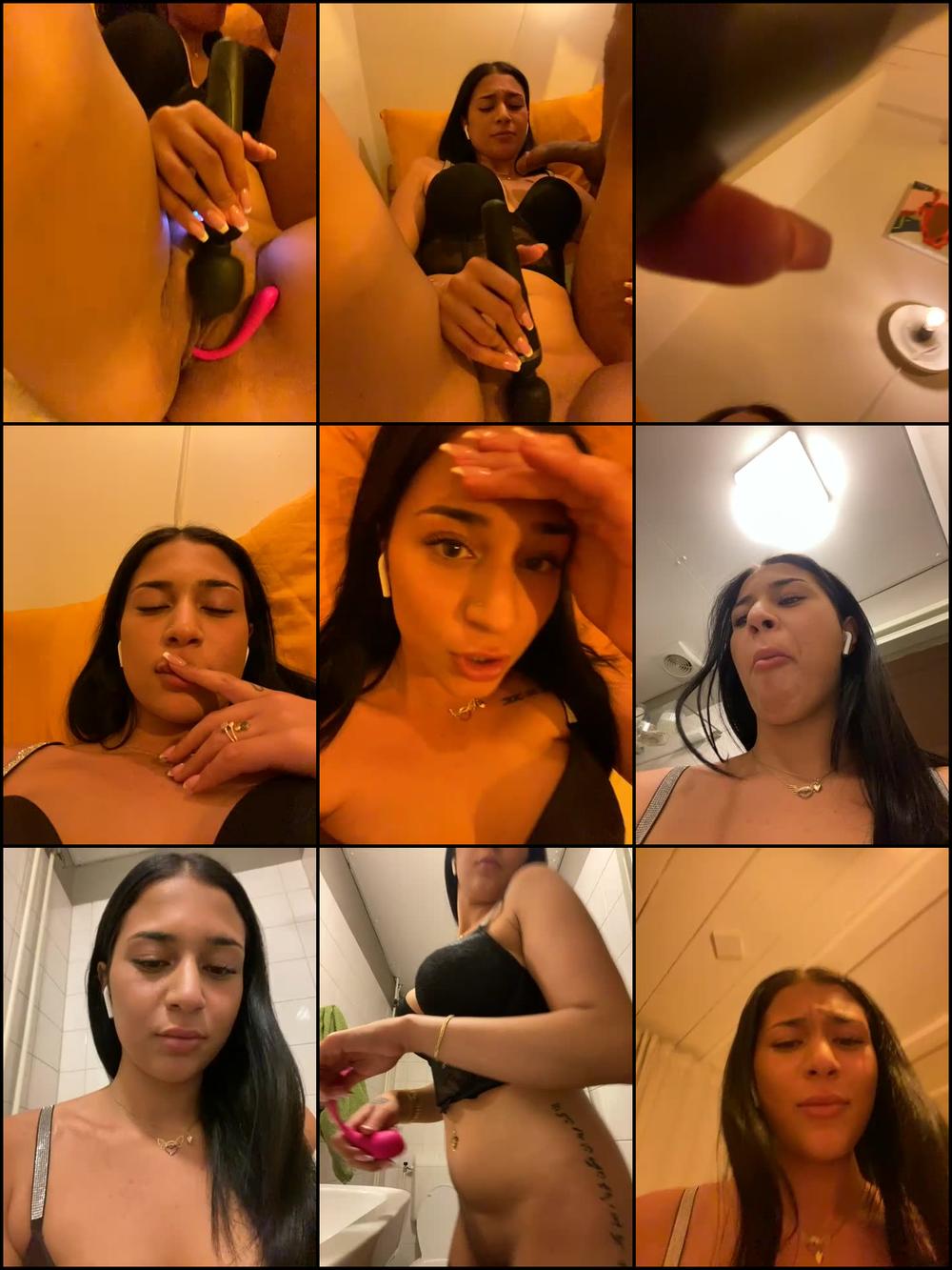 hitachi rut clit orgasm vibrator POV job
