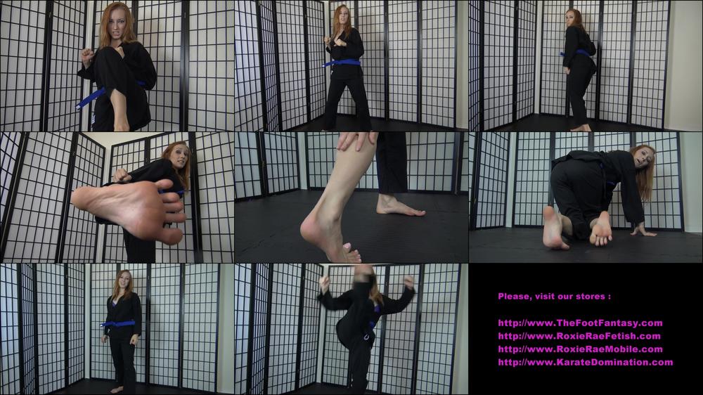 Roxieraefetish Orias Karate Kicks Your Ass