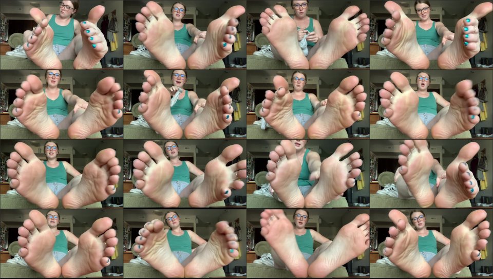 Freckled Feet Smelly Shoe Sock Humiliation