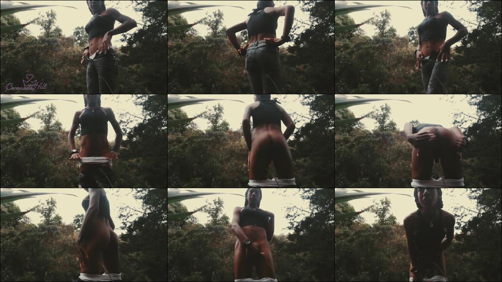 stripper in the woods