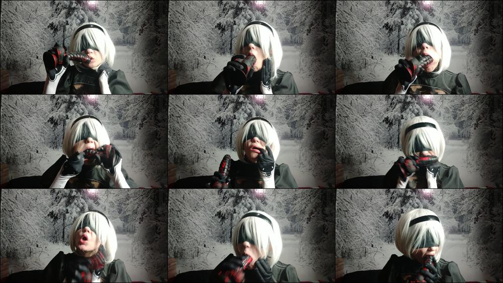 Nier Automata: intense deepthroat - Apr 10, 2020