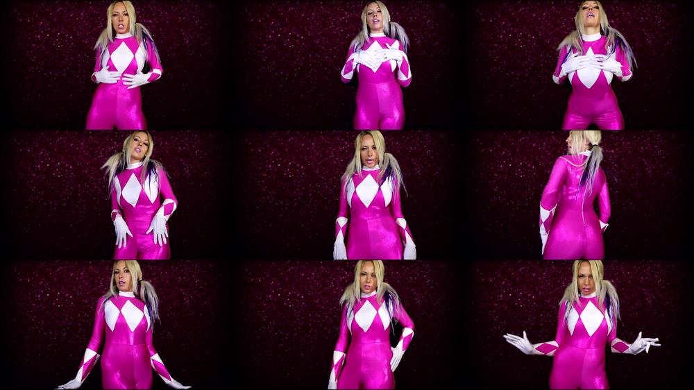 Pink Power Ranger Shiny Fetish - June 30, 2022