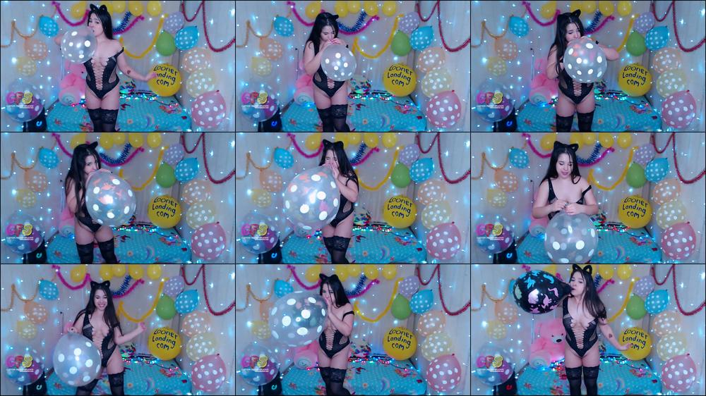 Kitten 3 Balloon BiB Blow to Pop HD
