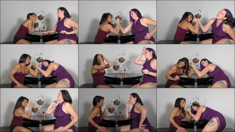 Alexis & Vanessa Rain: Arm Wrestle