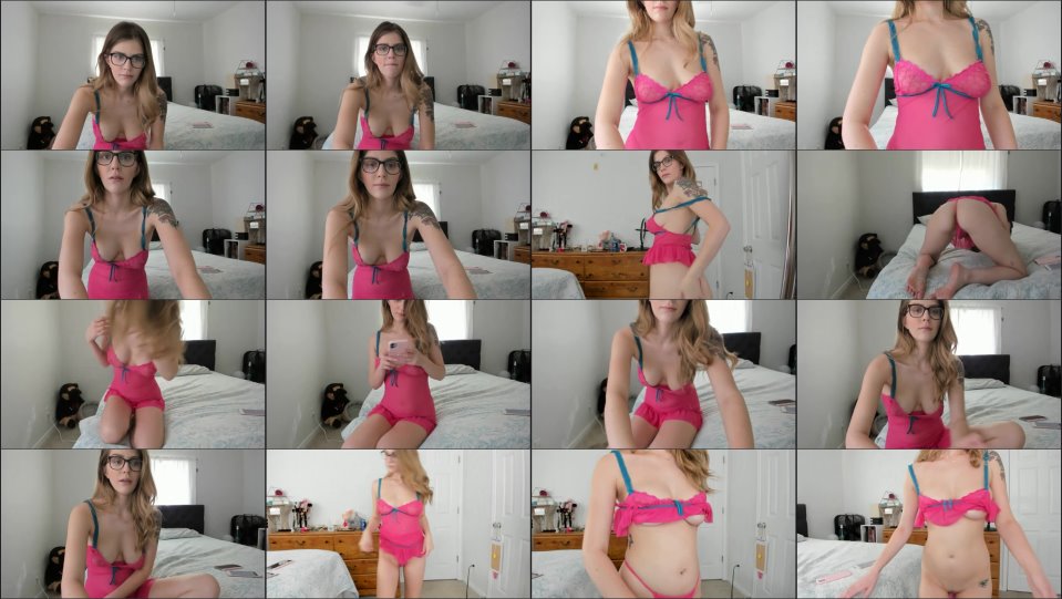 Meganholly00 Shaking My Tits In Lingerie