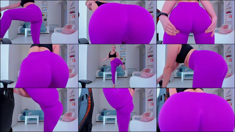 My new leggings teasing - January 22, 2023