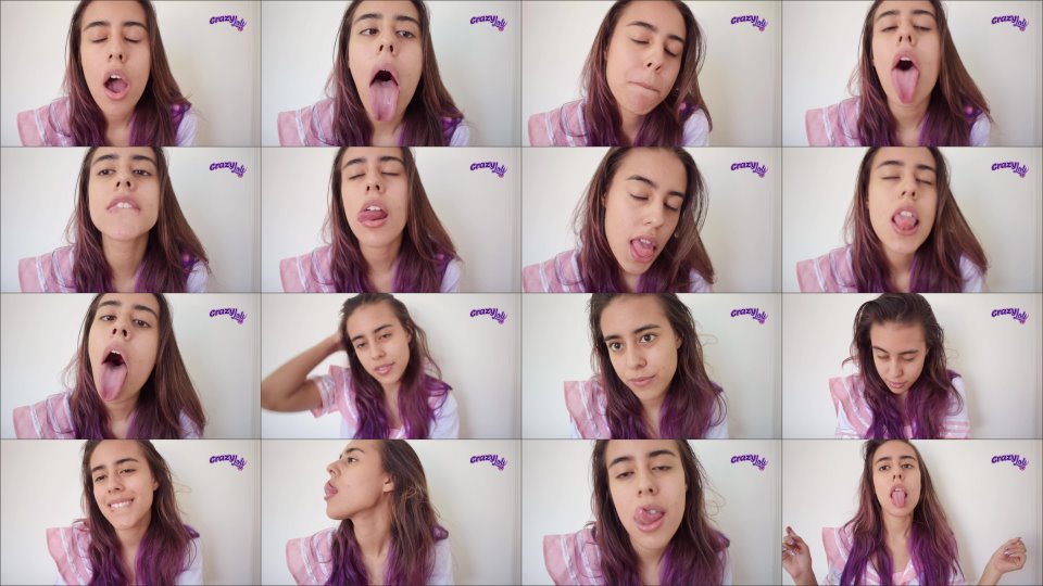 Salmakia Just A Normal Ahegao And Tongue Action