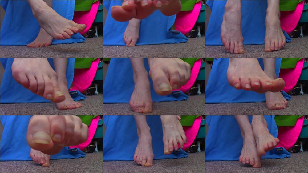 Worship My NATURAL Long TOENAILS
